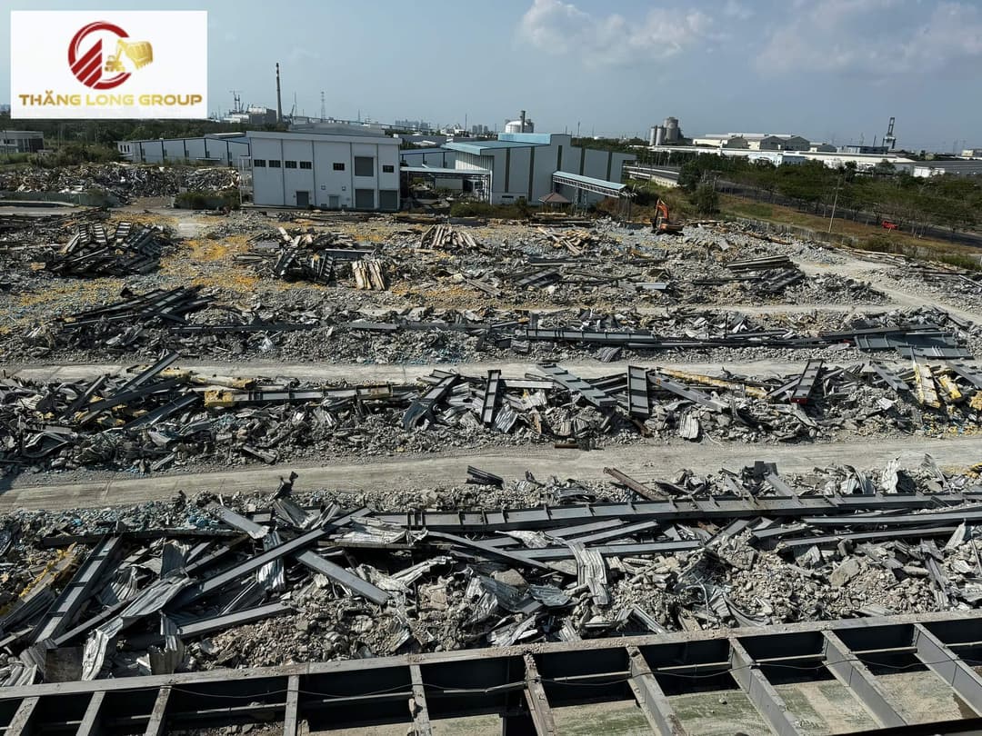 Phá dỡ thăng long thu mua phế liệu